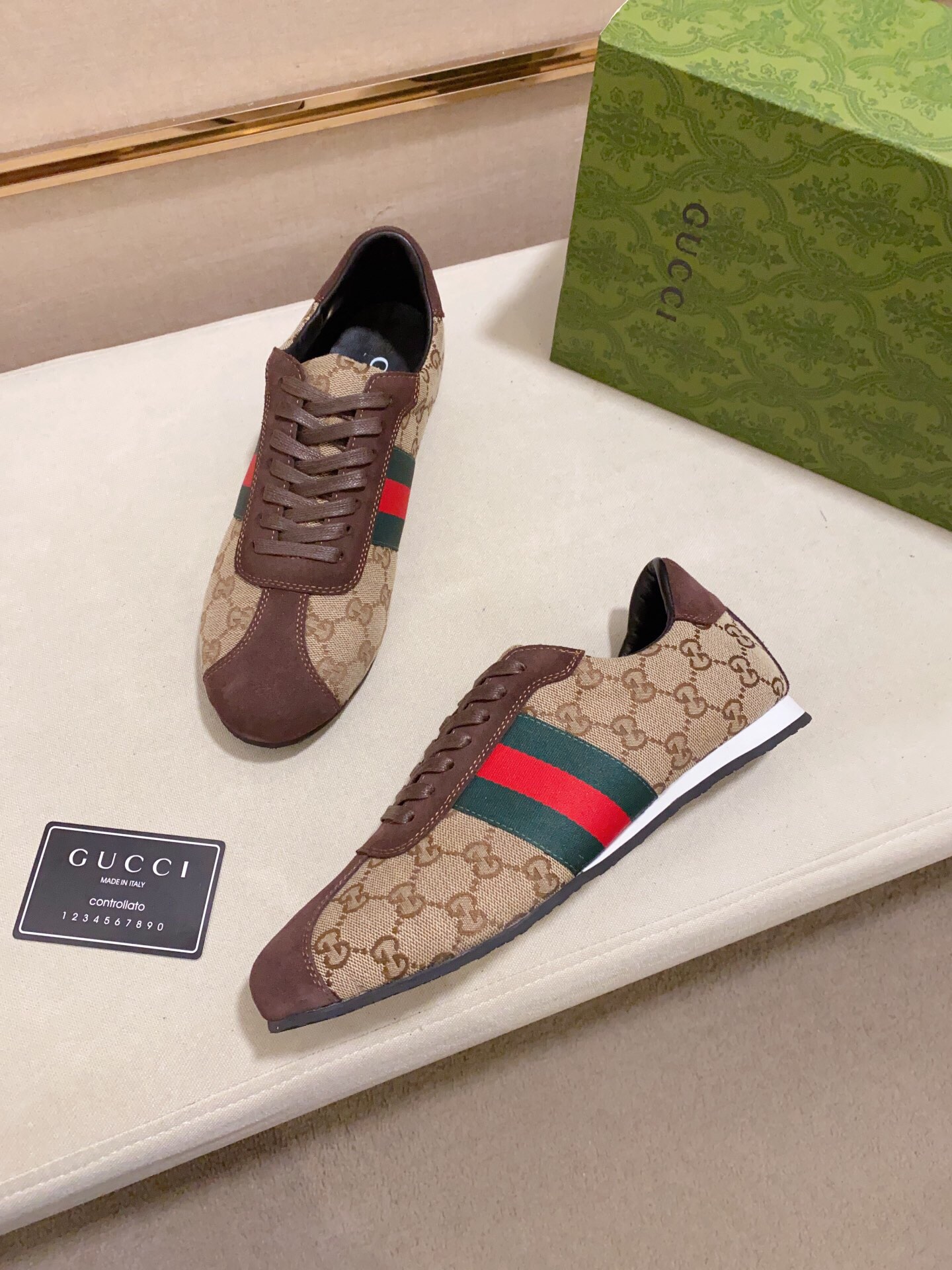 Gucci's latest collection of casual sports shoes