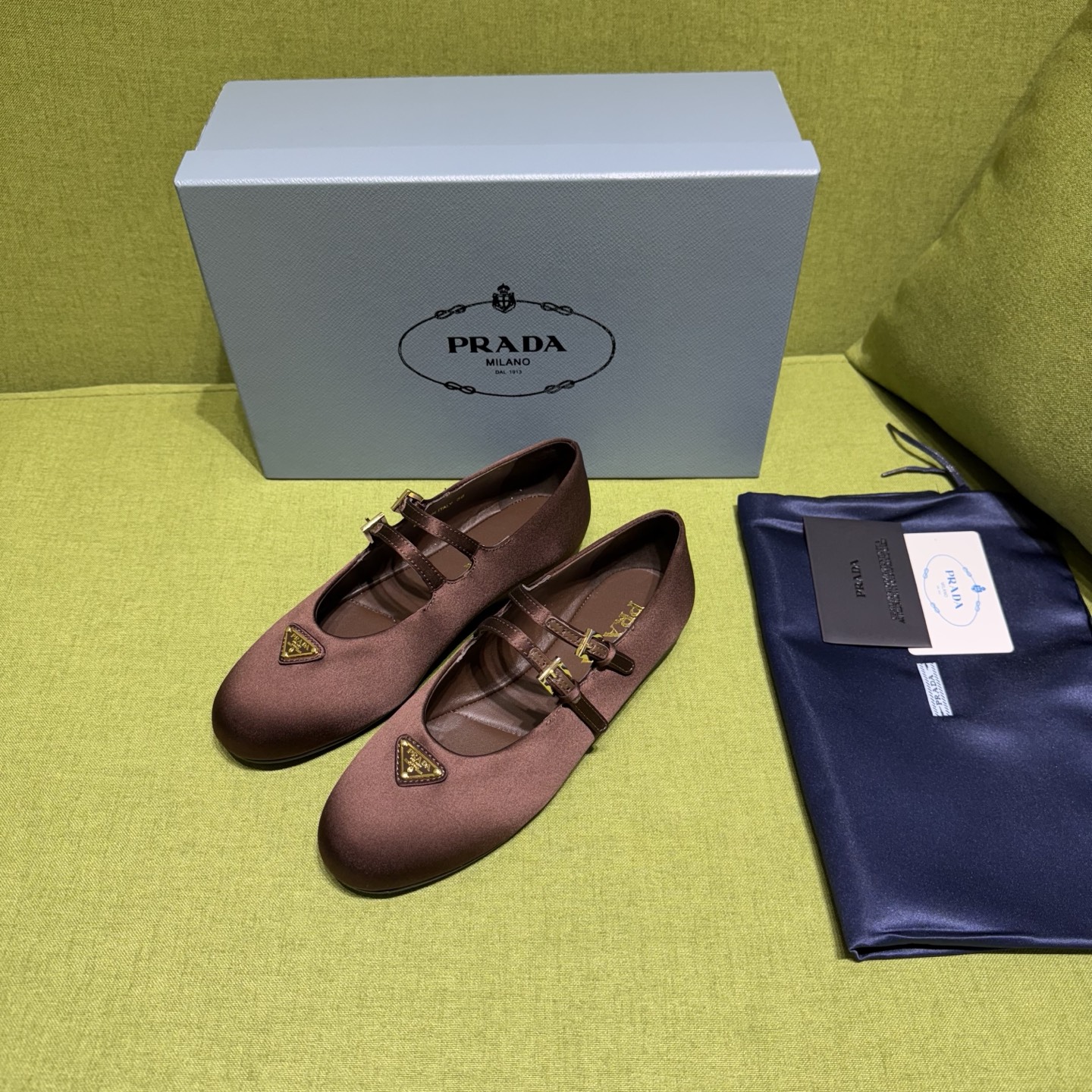 Prada's new ballet shoes for autumn and winter 2025